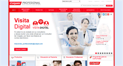 Desktop Screenshot of colgateprofesional.com.ar