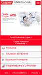 Mobile Screenshot of colgateprofesional.com.ar