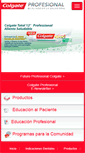 Mobile Screenshot of colgateprofesional.com.co